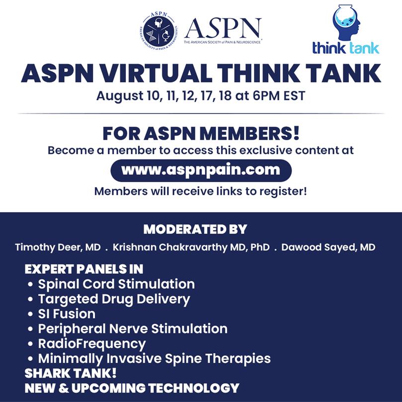 ASPN Virtual Think Tank